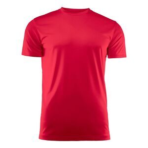 Printer RED Mens Run Active T-Shirt / Bright Blue